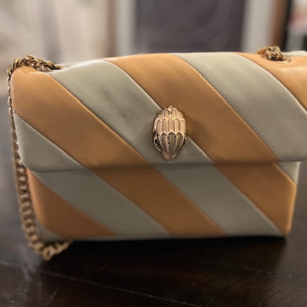 Kurt Geiger London Medium Kensington Leather Convertible Crossbody Bag